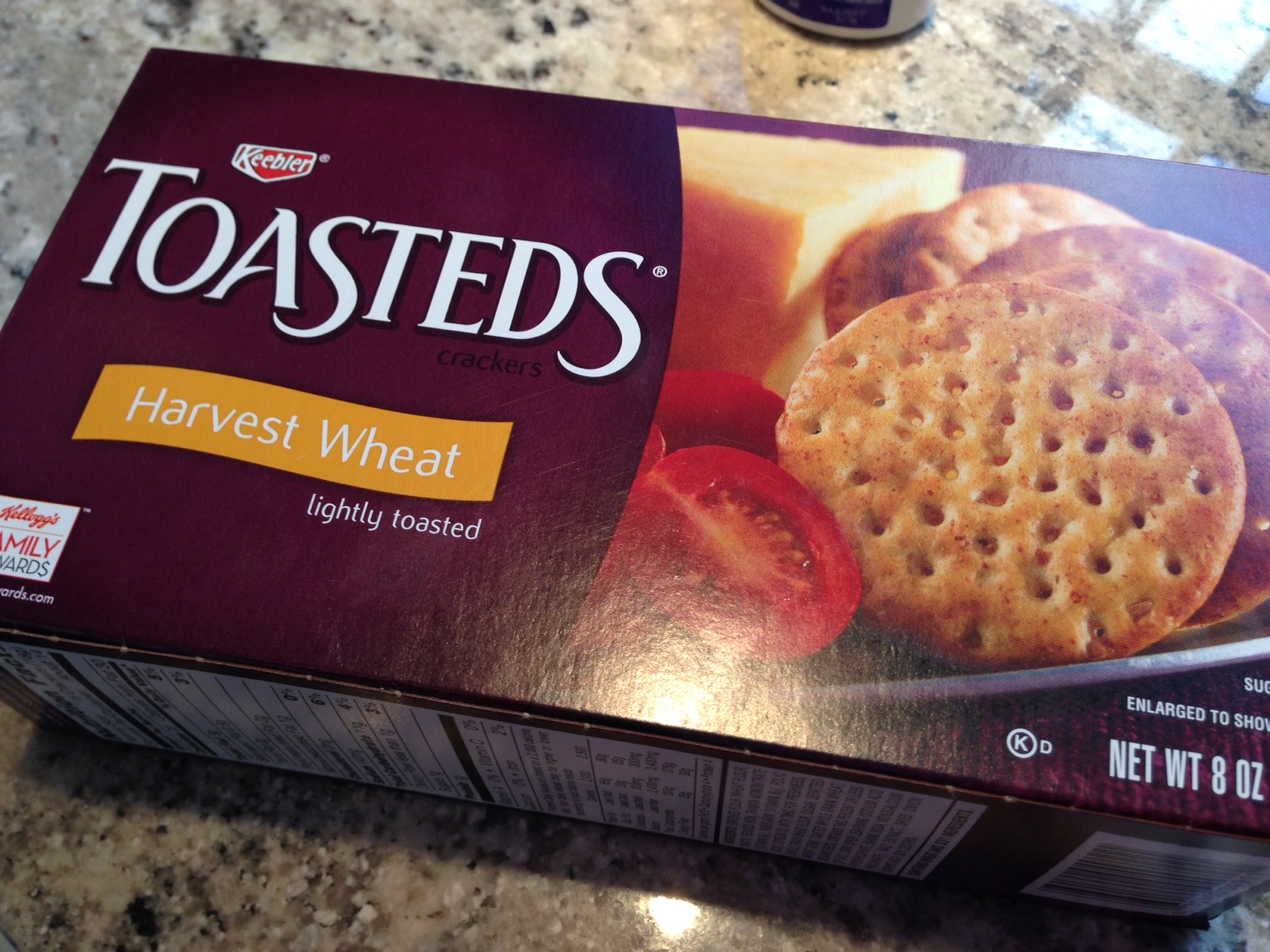 Keebler Toasteds Crackers Harvest Wheat Conquer The Crave Plan Z Diet Keebler Toasteds Crackers Harvest Wheat Conquer The Crave Plan Z Diet